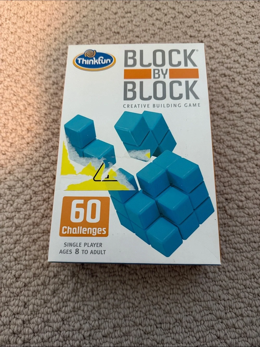 Thinkfun Block by Block Creative Puzzle Building Game 60 challenges